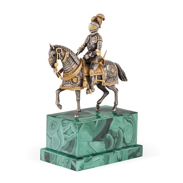 Cavaliere in armatura. Argenteria artistica italiana, XX-XXI secolo