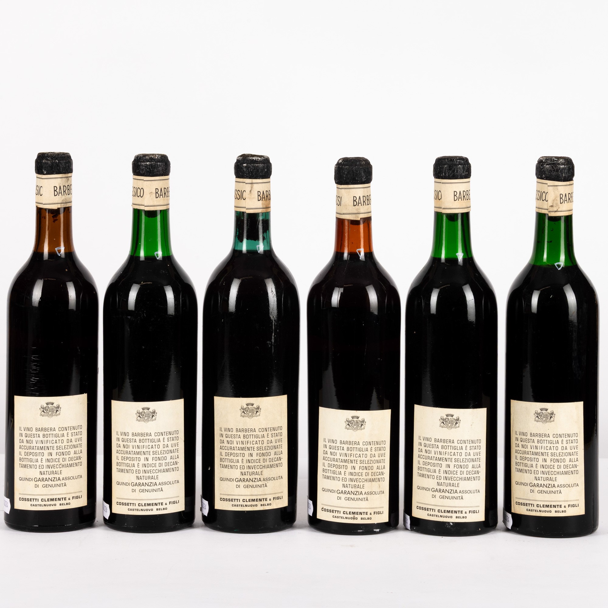 Barbera D'Asti, Cossetti Clemente 1961