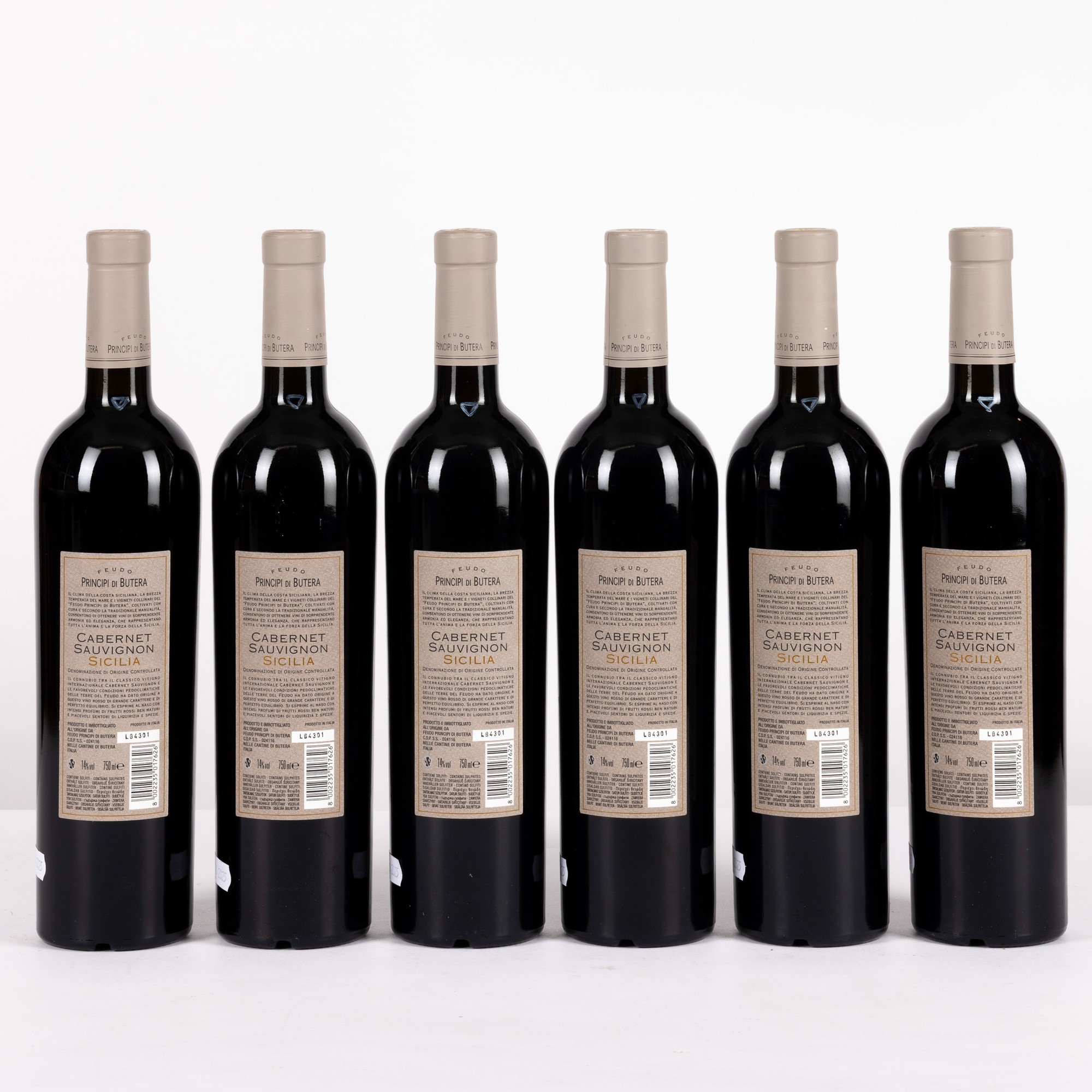 Cabernet Sauvignon, Feudo Principi di Butera 2012