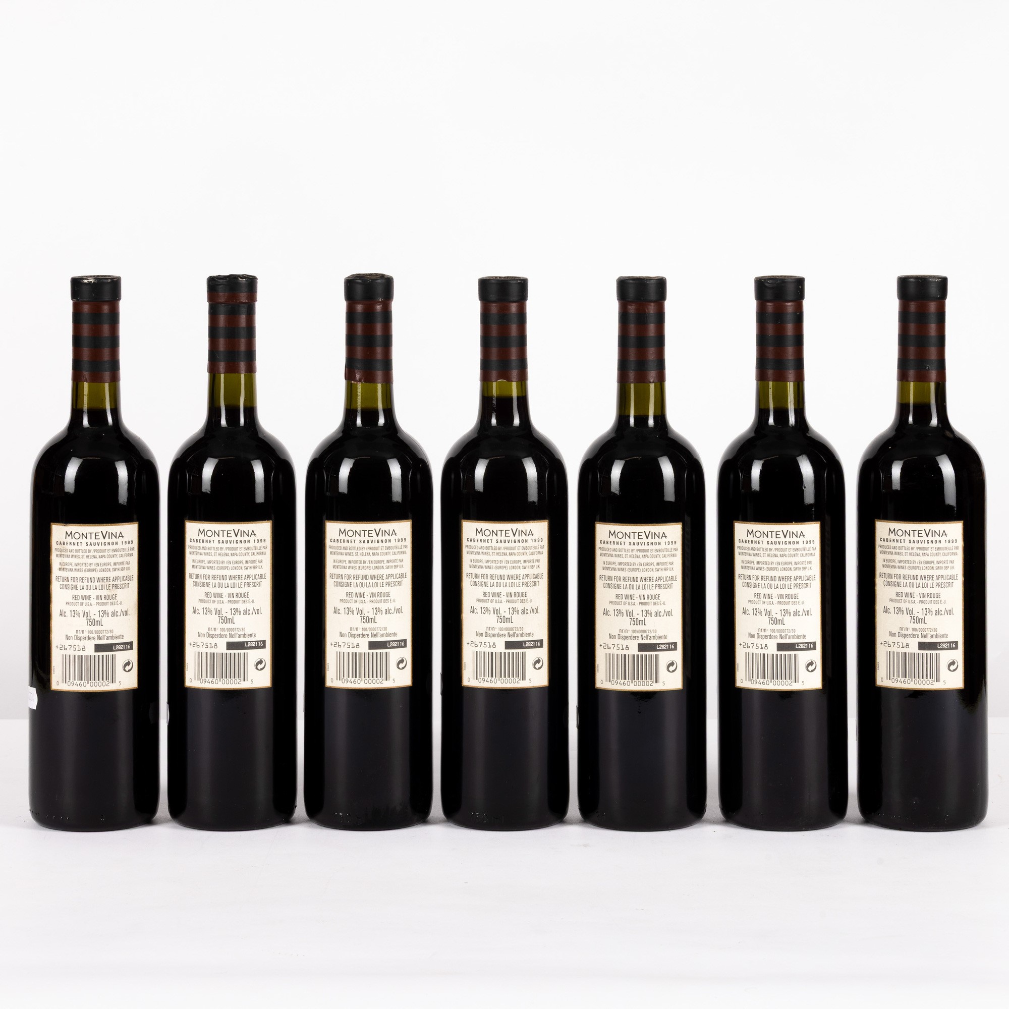 Cabernet Sauvignon, Montevina 1999