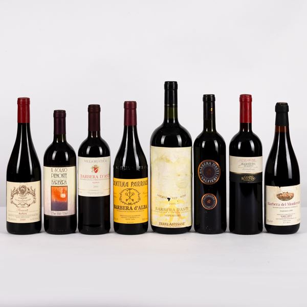 Barbera, Selezione Vini