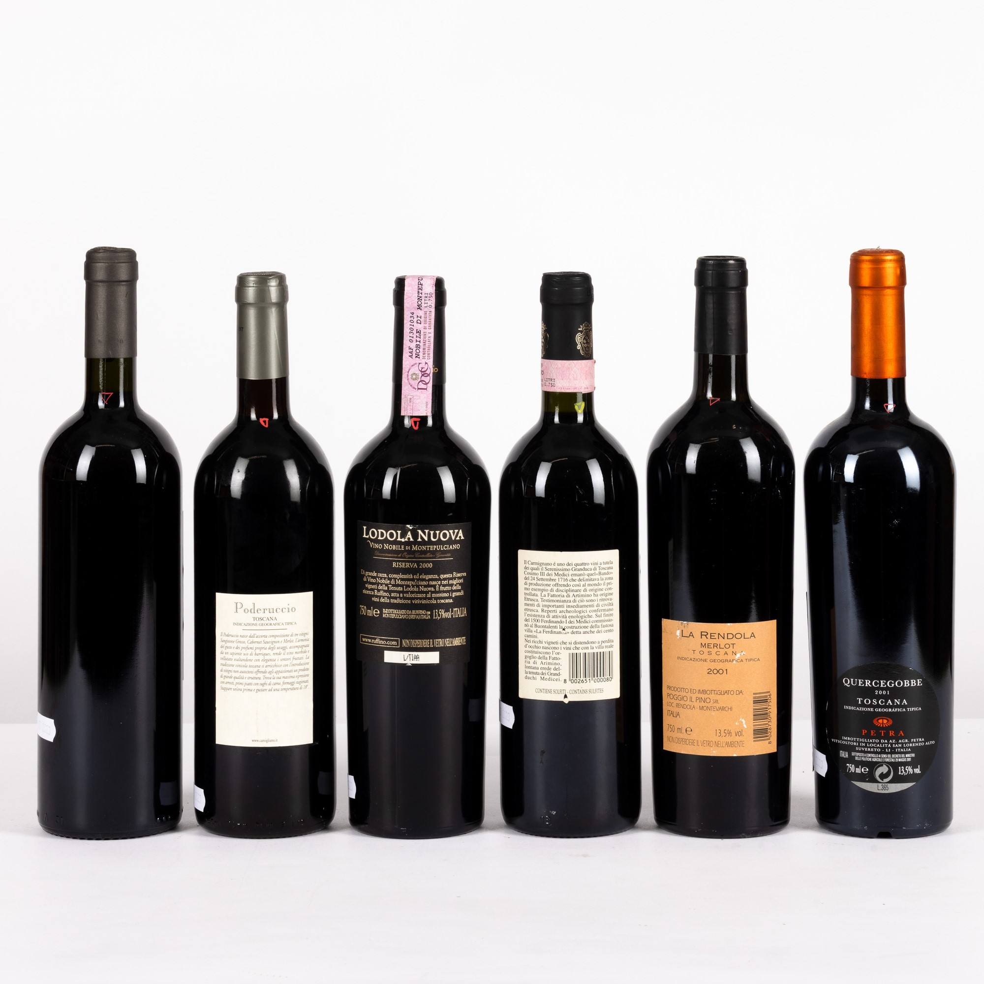Toscana, Selezione Vini