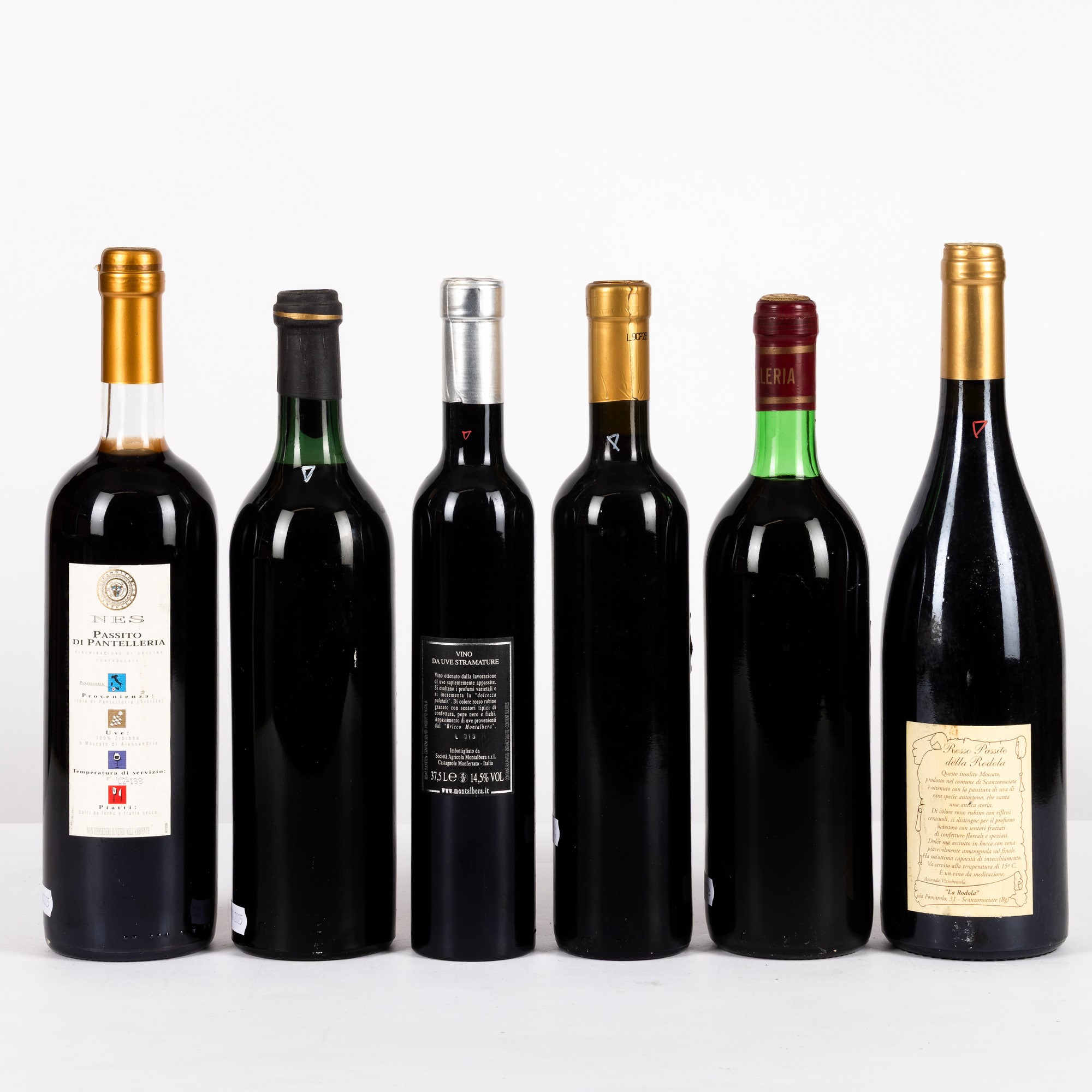 Passito, Selezione