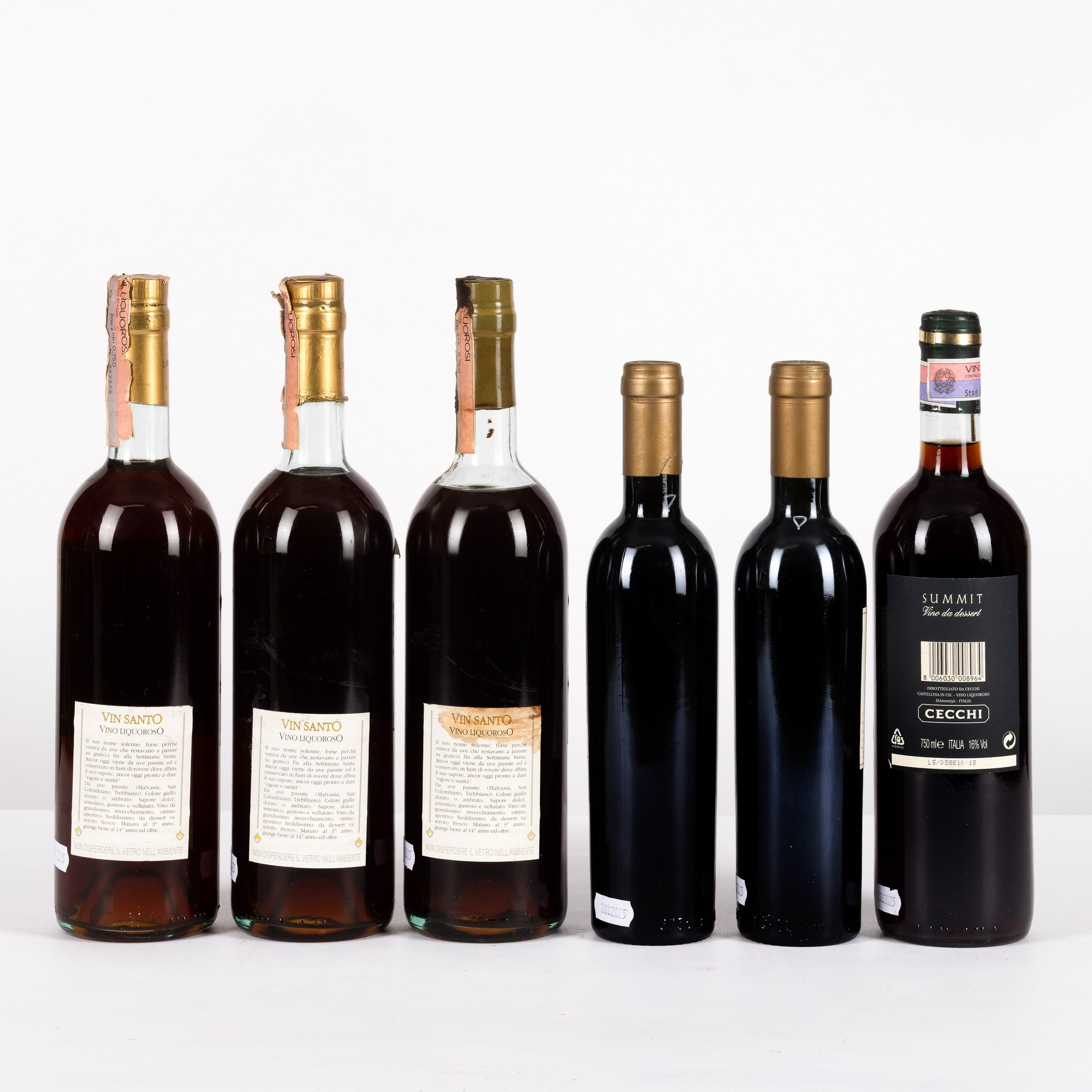 Vin Santo, Selezione