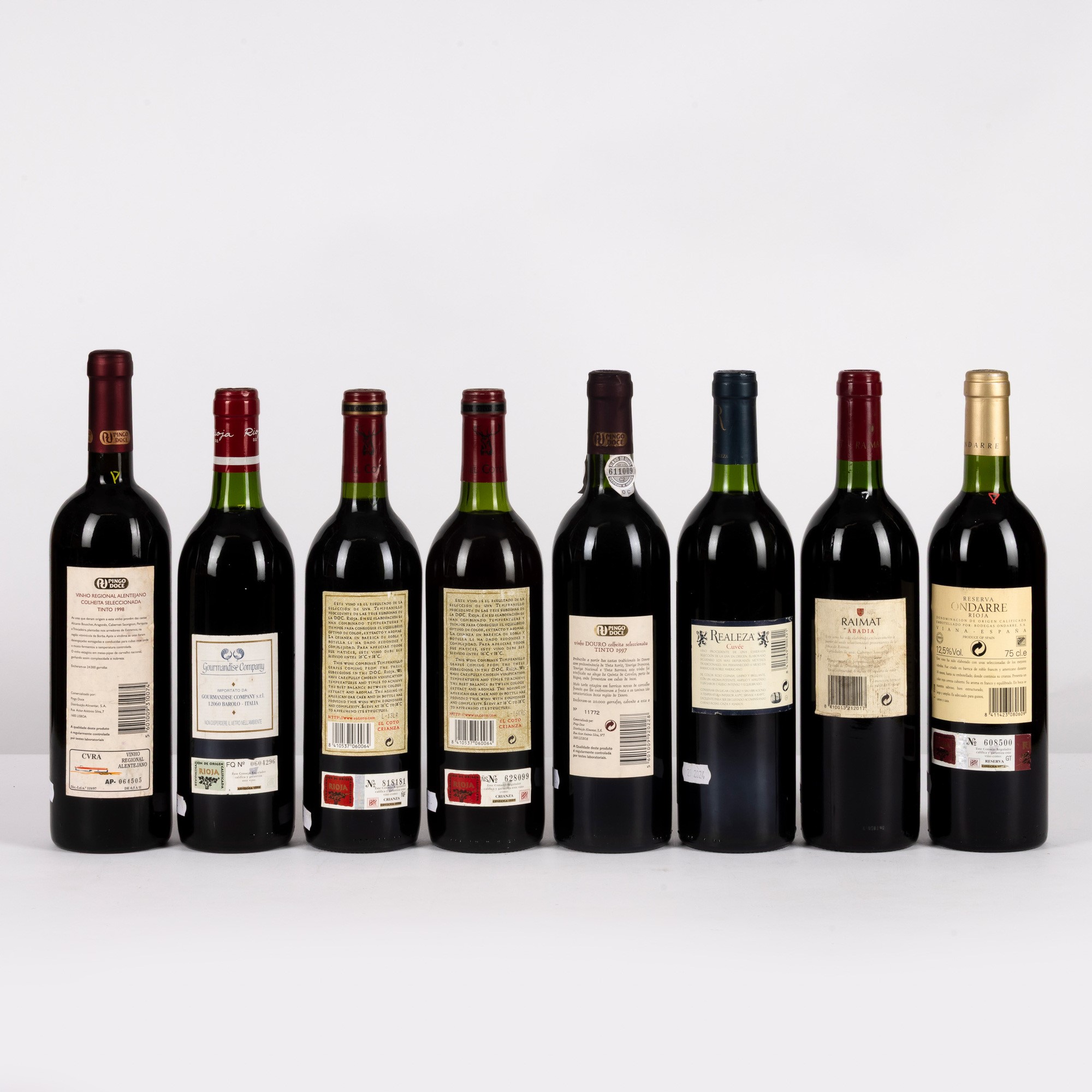 Spagna, Selezione Vini