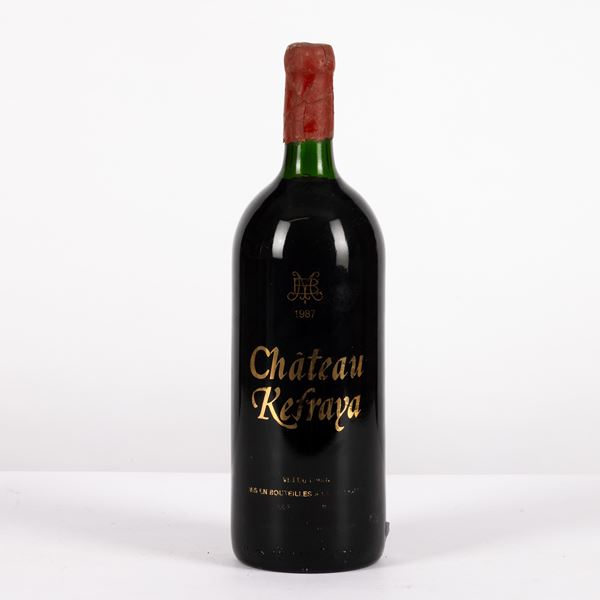 Chateau Kefraya, Libano 1987