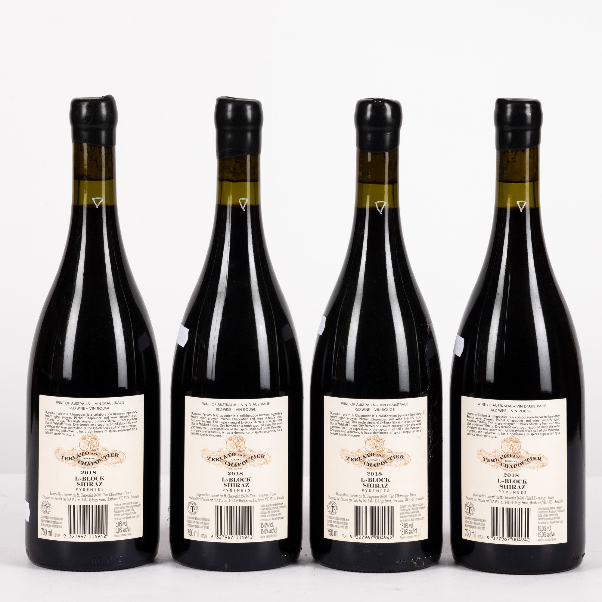L. Block Shiraz, Domaine Terlato & Chapoutier 2018