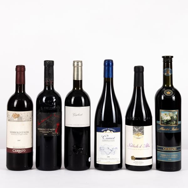 Nebbiolo, Selezione Vini