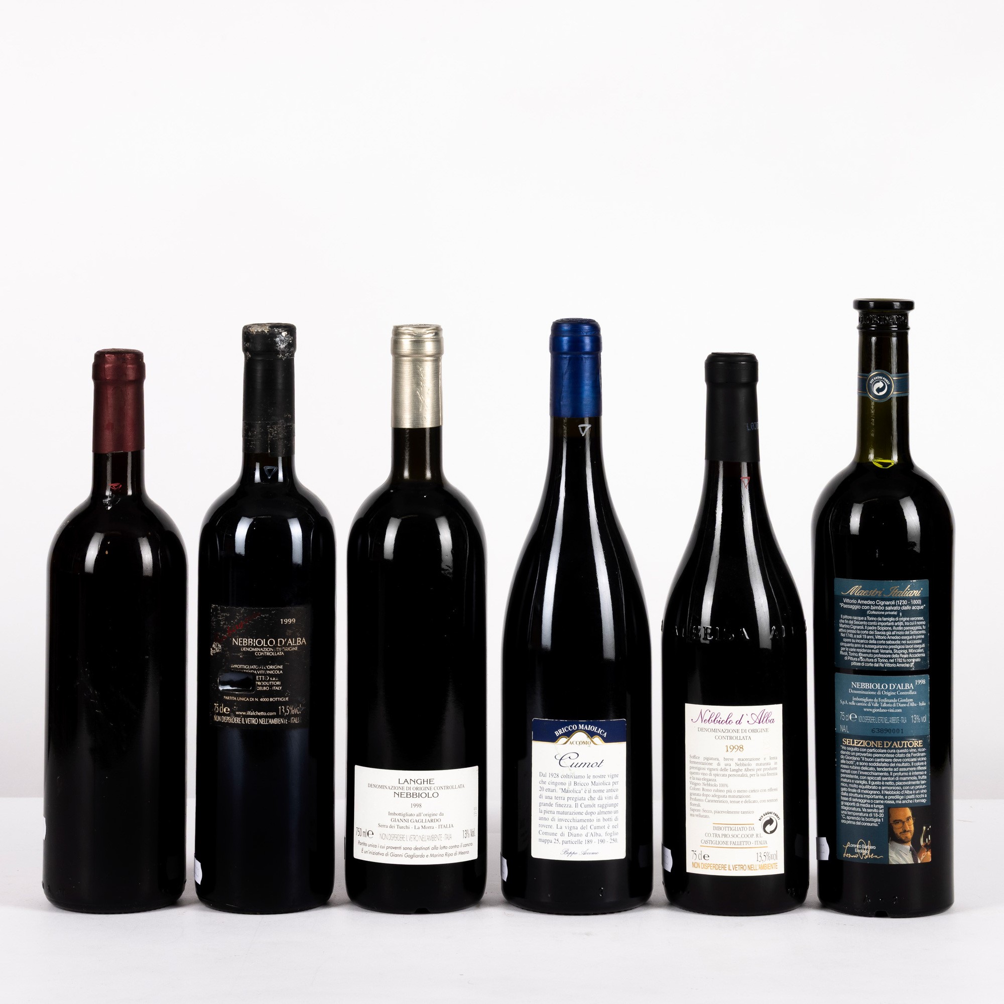 Nebbiolo, Selezione Vini
