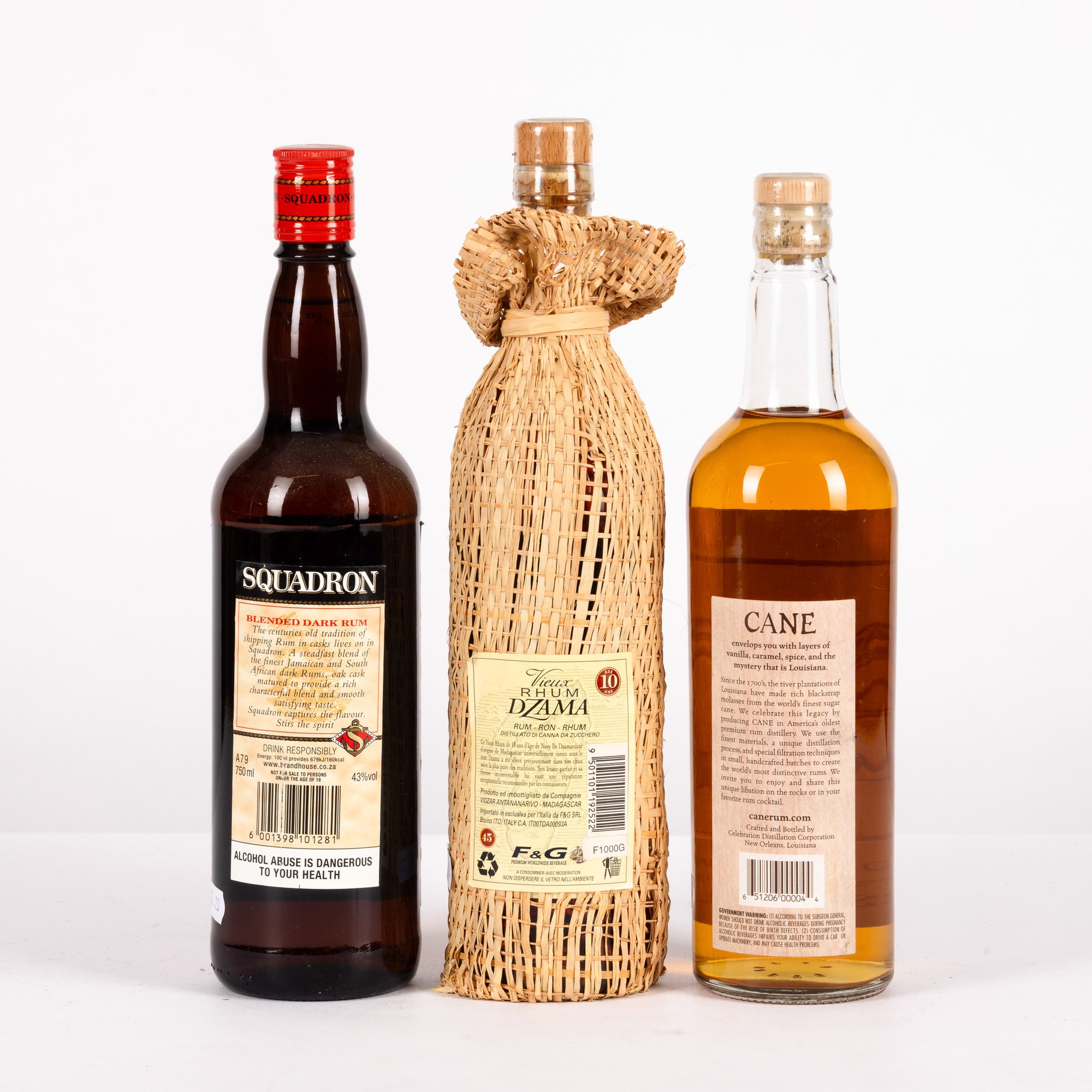 Rhum, Selezione