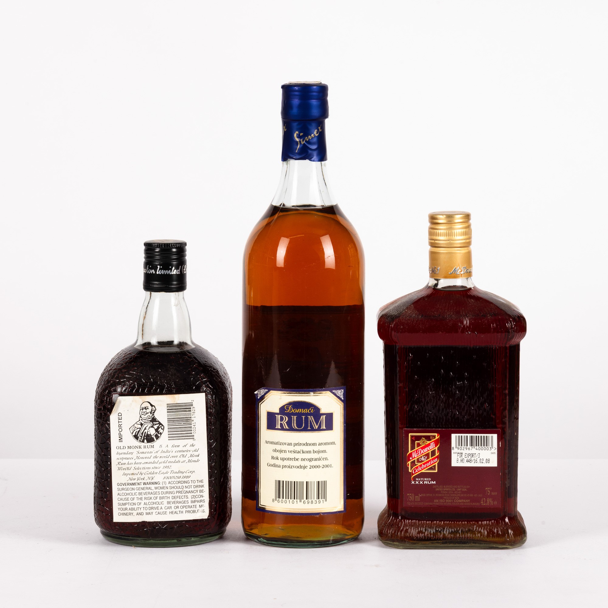 Rhum, Selezione