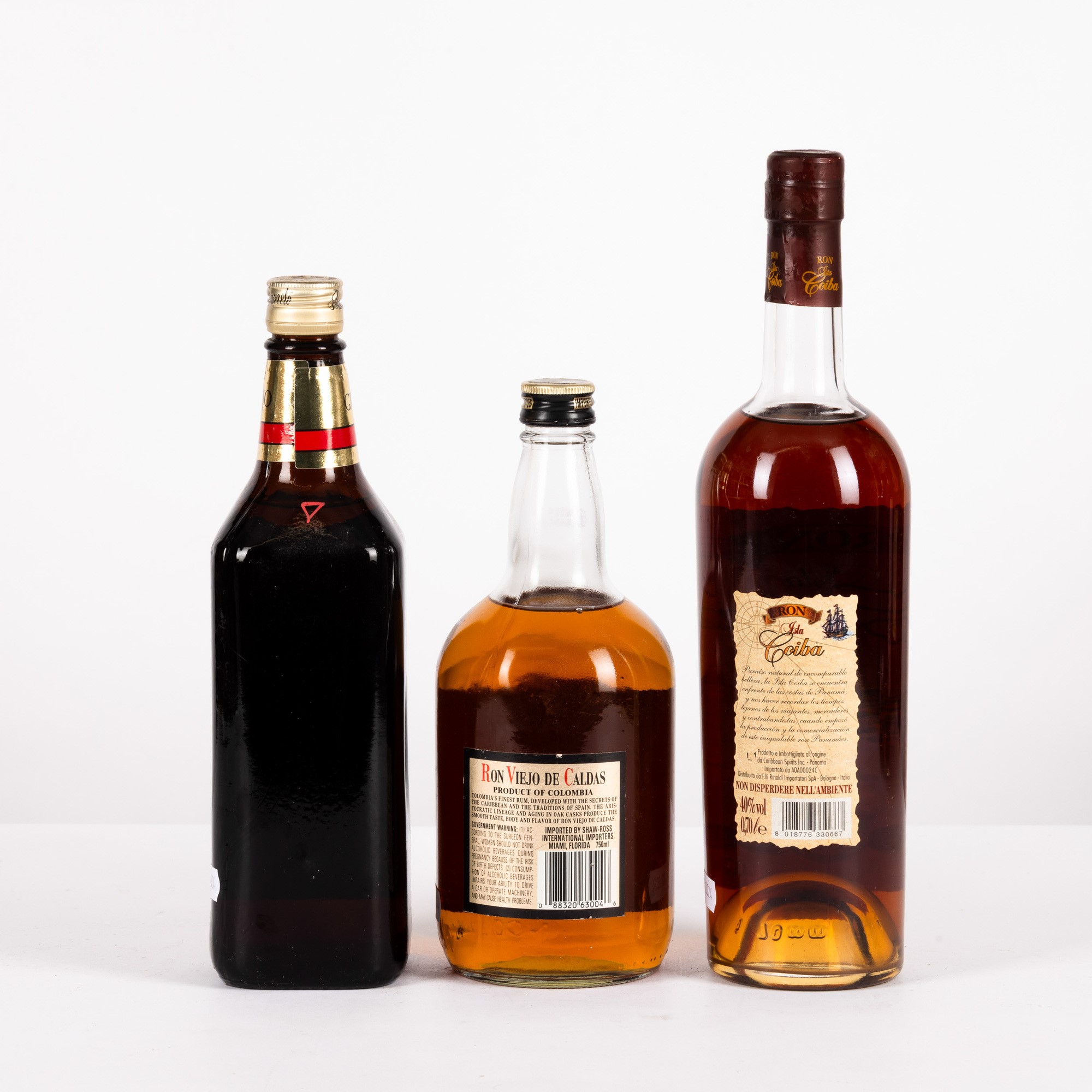 Rhum, Selezione