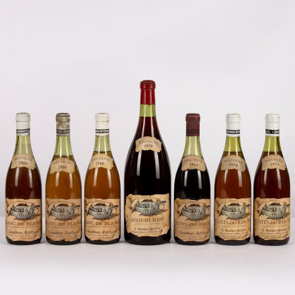 Gauthier Petitjean, Selezione Vini