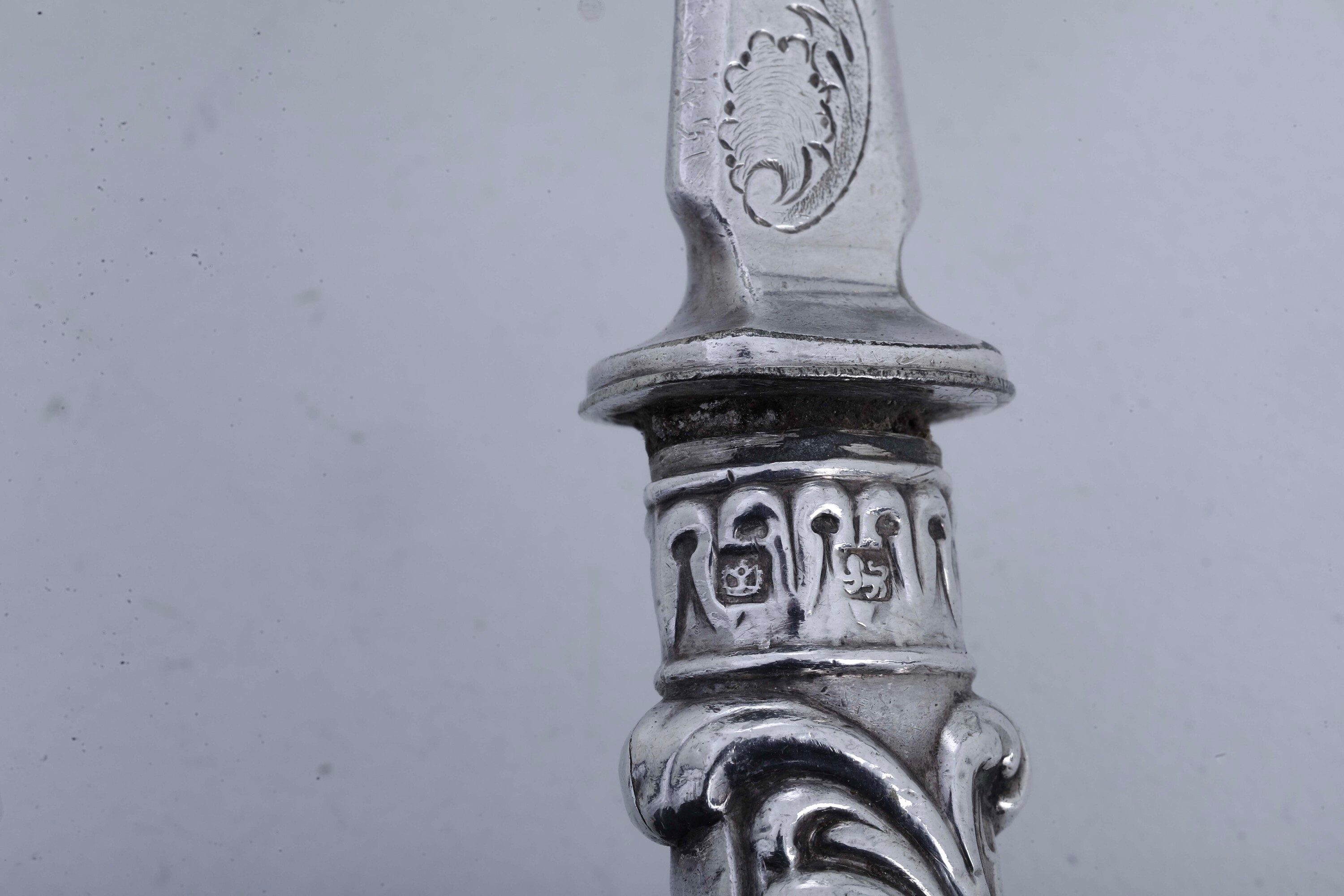 Posate decorative, argento fuso e sagomato, manifatture diverse del XX secolo