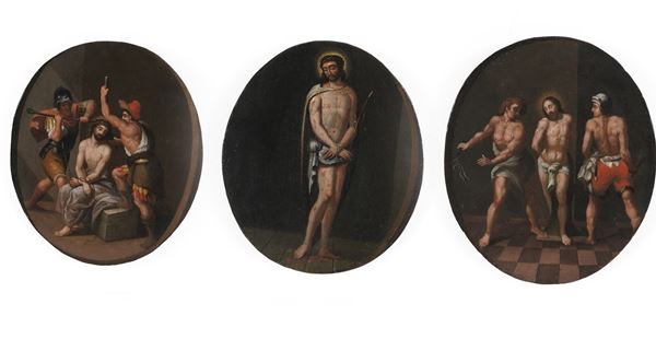 Scuola del XVIII secolo Episodi della Via Crucis