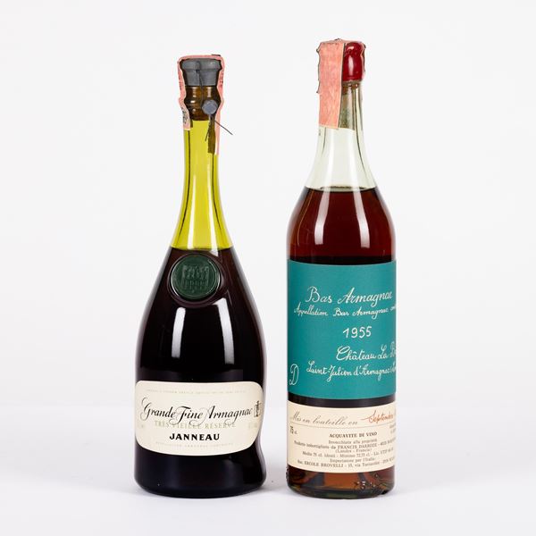 Janneau Reserve, Chateau La Brize 1955, Armagnac