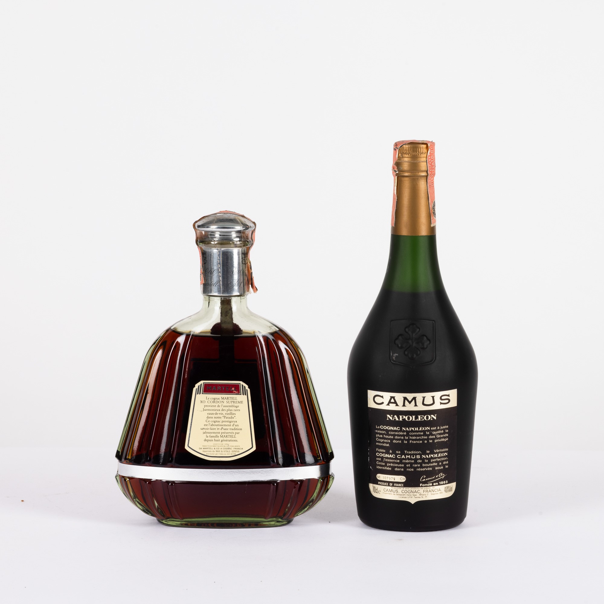 Camus Napoleon, Martell Xo, Cognac