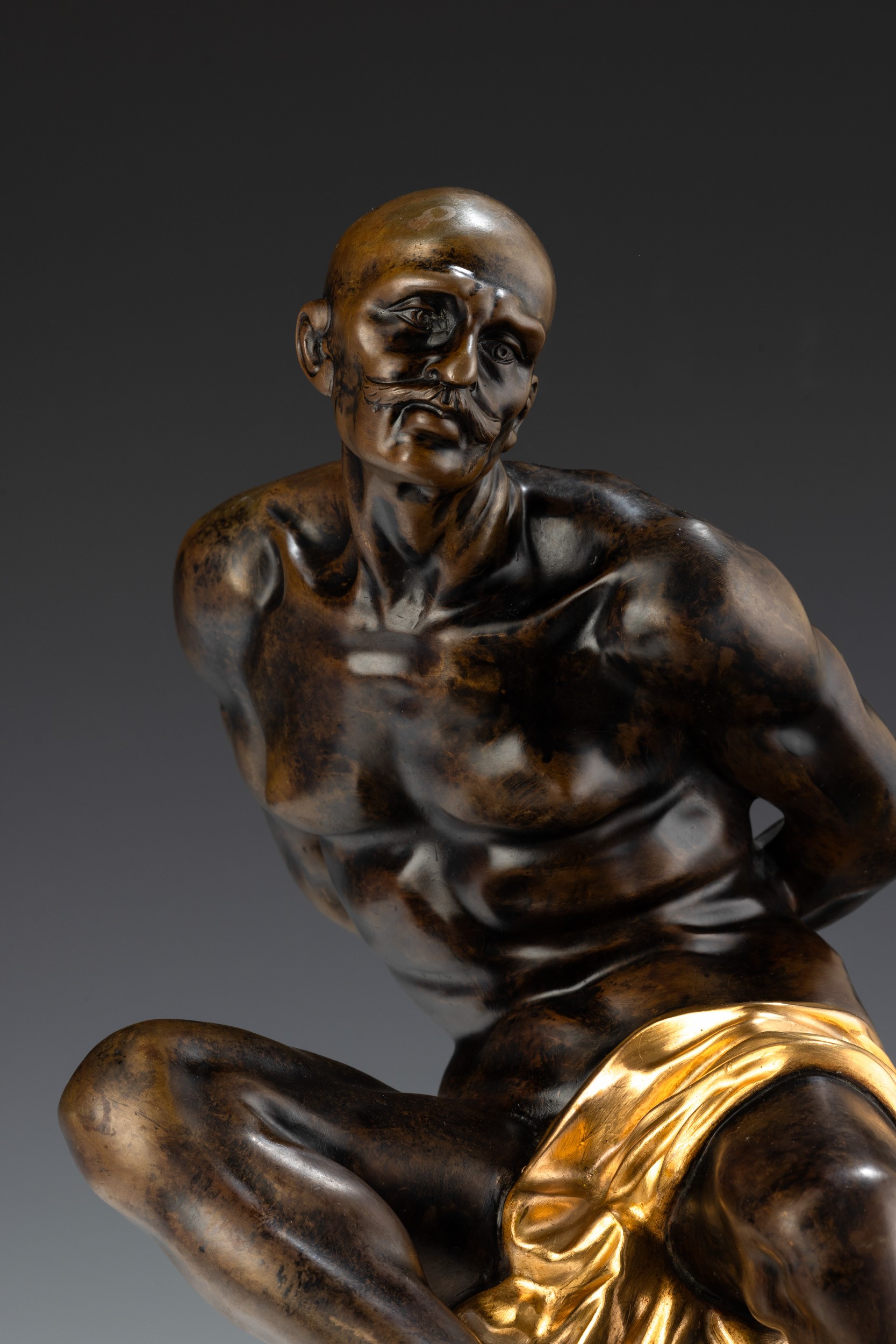 Coppia di schiavi mori, su modello di Pietro Tacca (Carrara, 1577 - Firenze, 1640). Francia, XIX ...