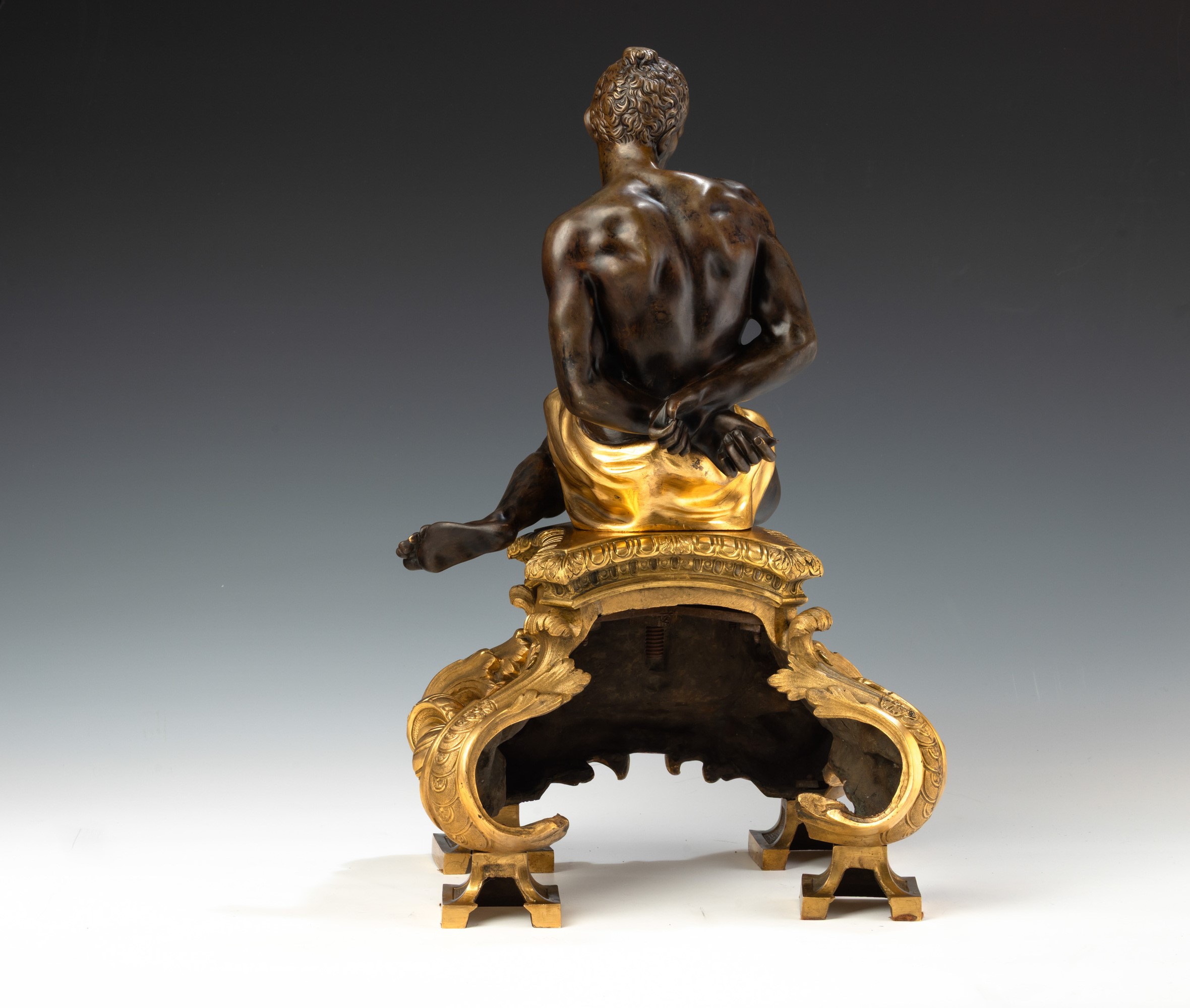 Coppia di schiavi mori, su modello di Pietro Tacca (Carrara, 1577 - Firenze, 1640). Francia, XIX ...