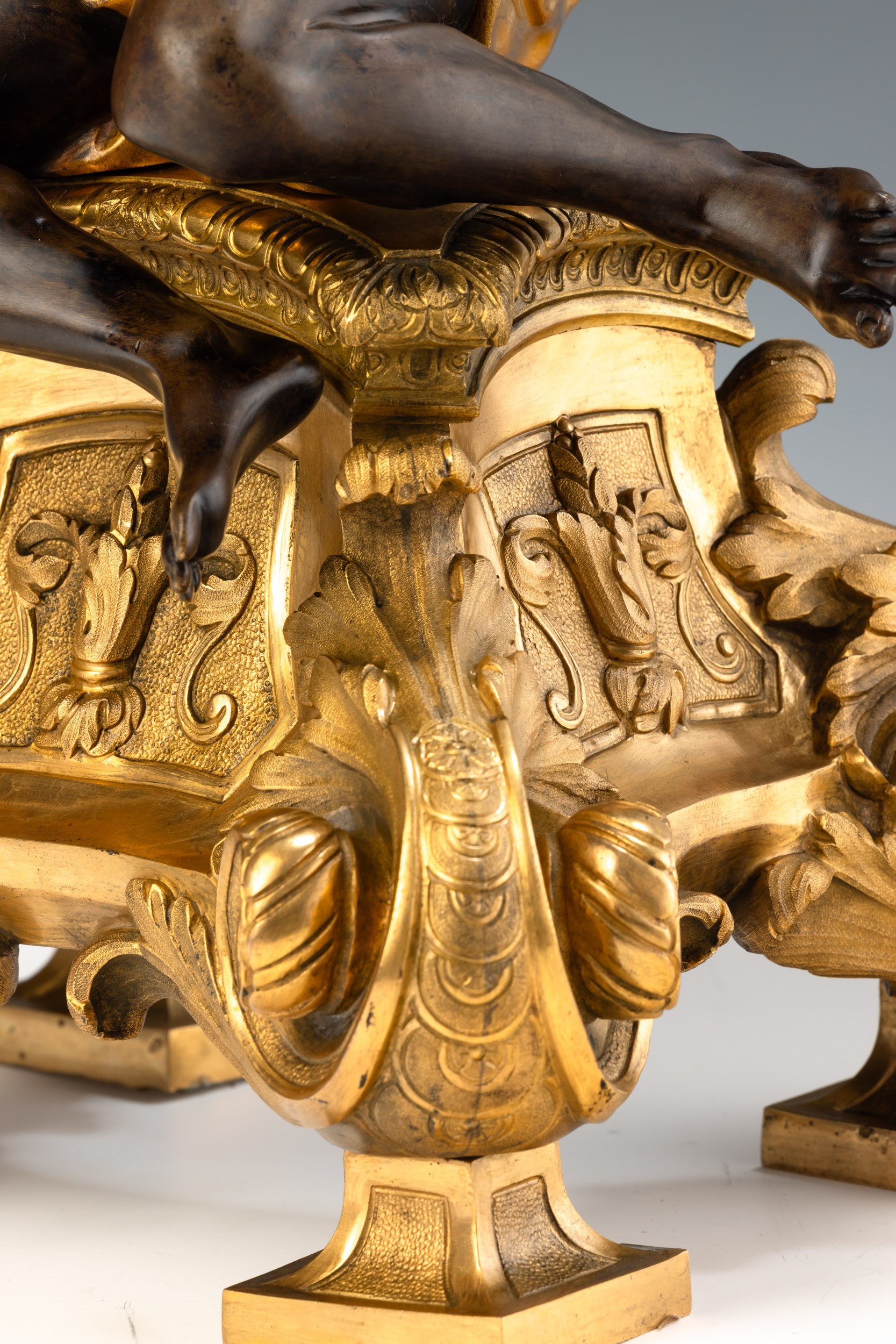 Coppia di schiavi mori, su modello di Pietro Tacca (Carrara, 1577 - Firenze, 1640). Francia, XIX ...