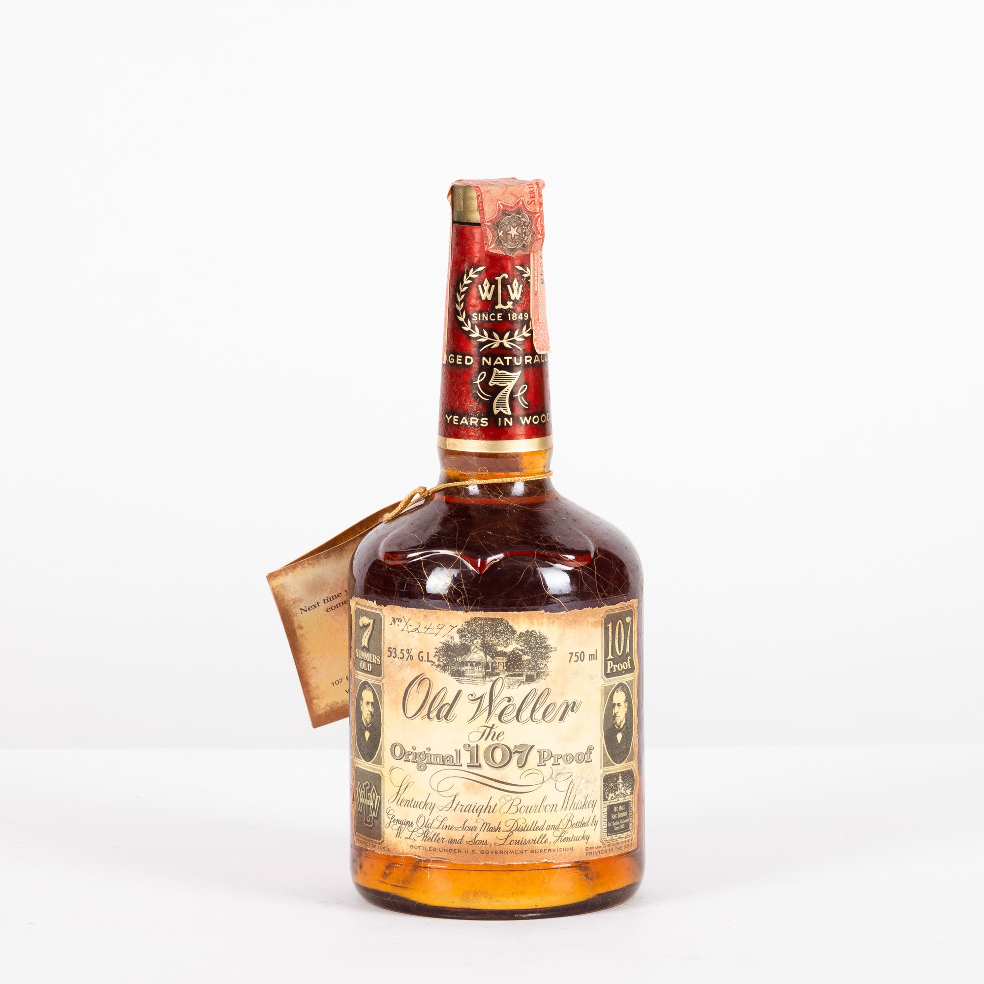 Old Weller 7 Years, Straight Bourbon Whiskey