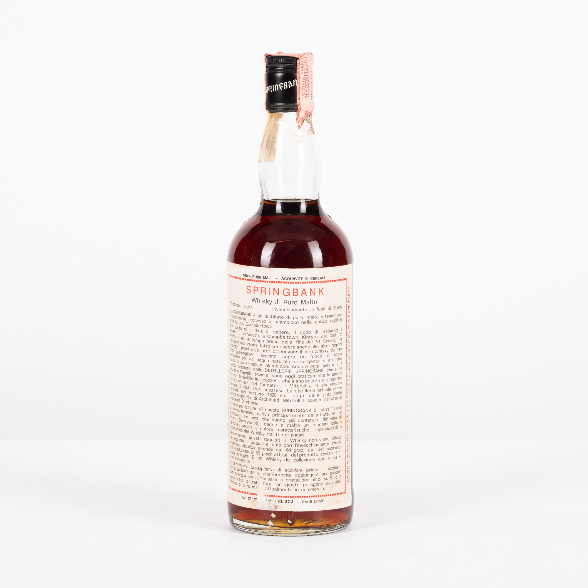 Springbank 10 Years 1972, Malt Whisky