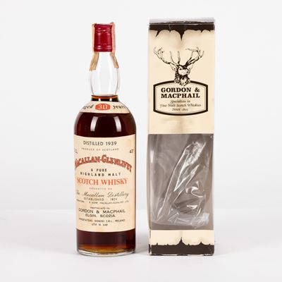 Macallan 1939 Gordon & Macphail 30y, Pure Malt Whisky