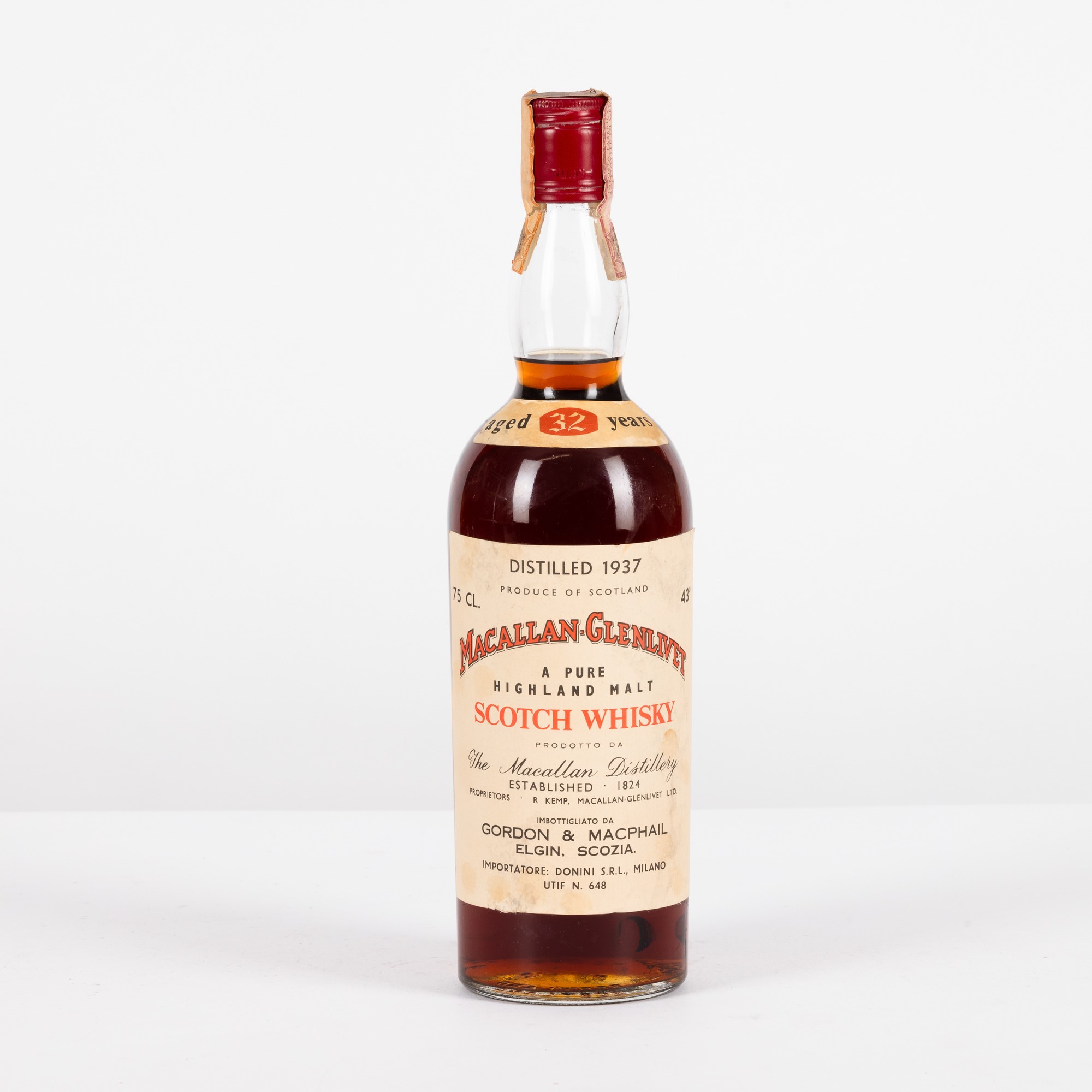 Macallan 1937 Gordon & Macphail 32y, Pure Malt Whisky