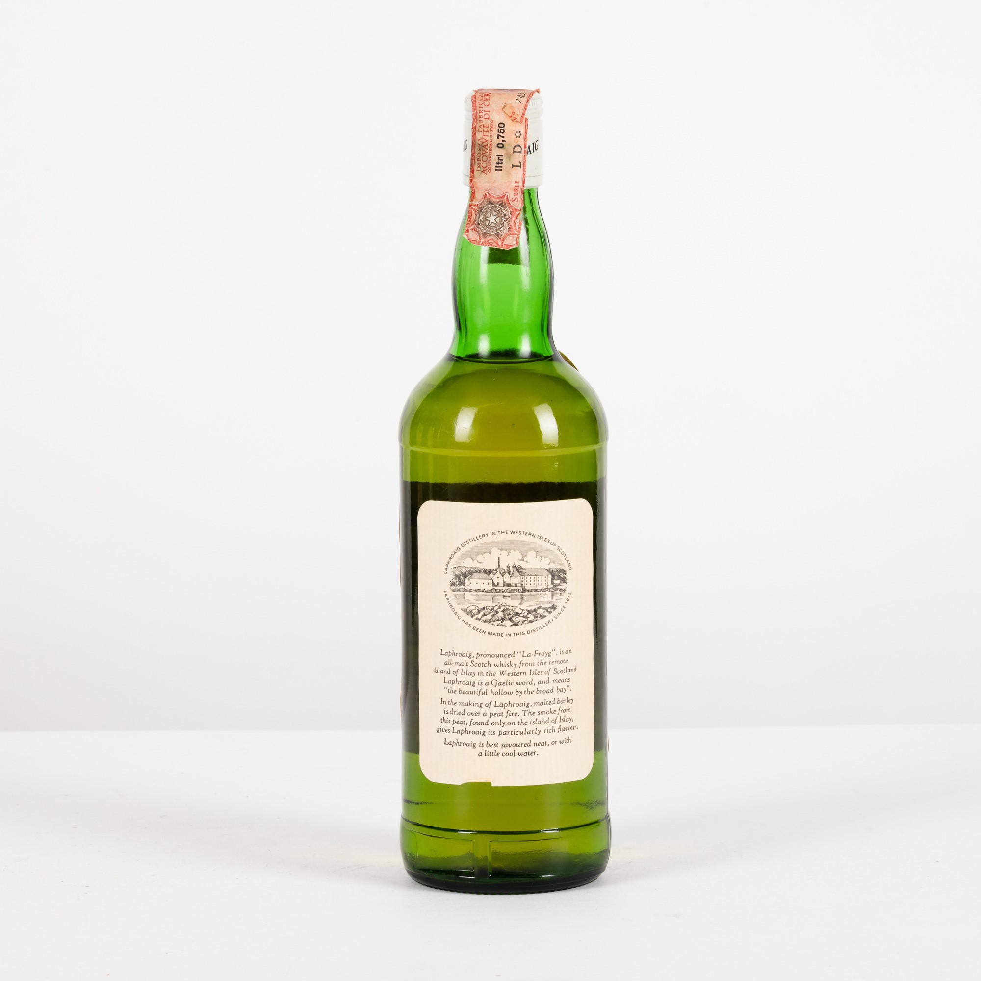 Laphroaig 10 Years, Unblended Islay Malt Whisky