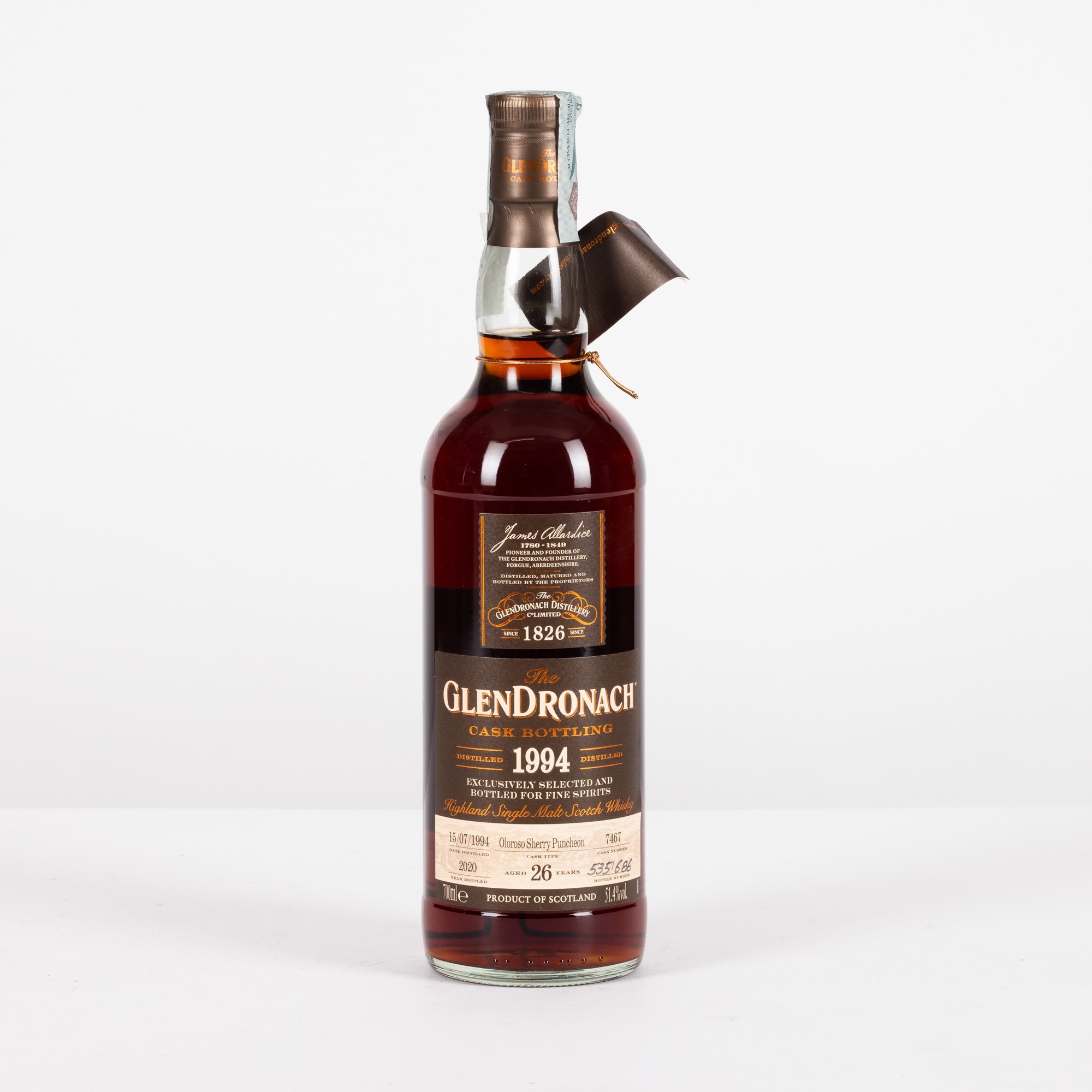 Glendronach 26 Years 1994, Single Malt Whisky