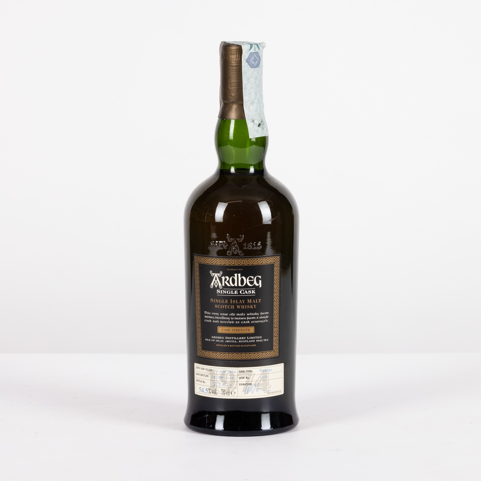 Ardbeg 1974, Single Cask Malt Whisky
