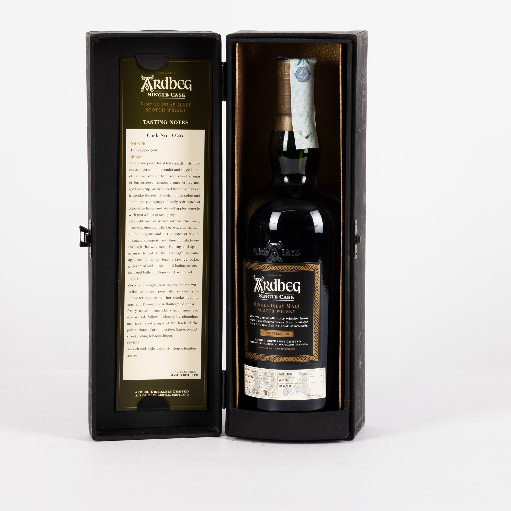 Ardbeg 1974, Single Cask Malt Whisky