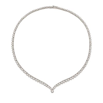 Girocollo con Diamanti Taglio Brillante per Ct 14.50 Circa