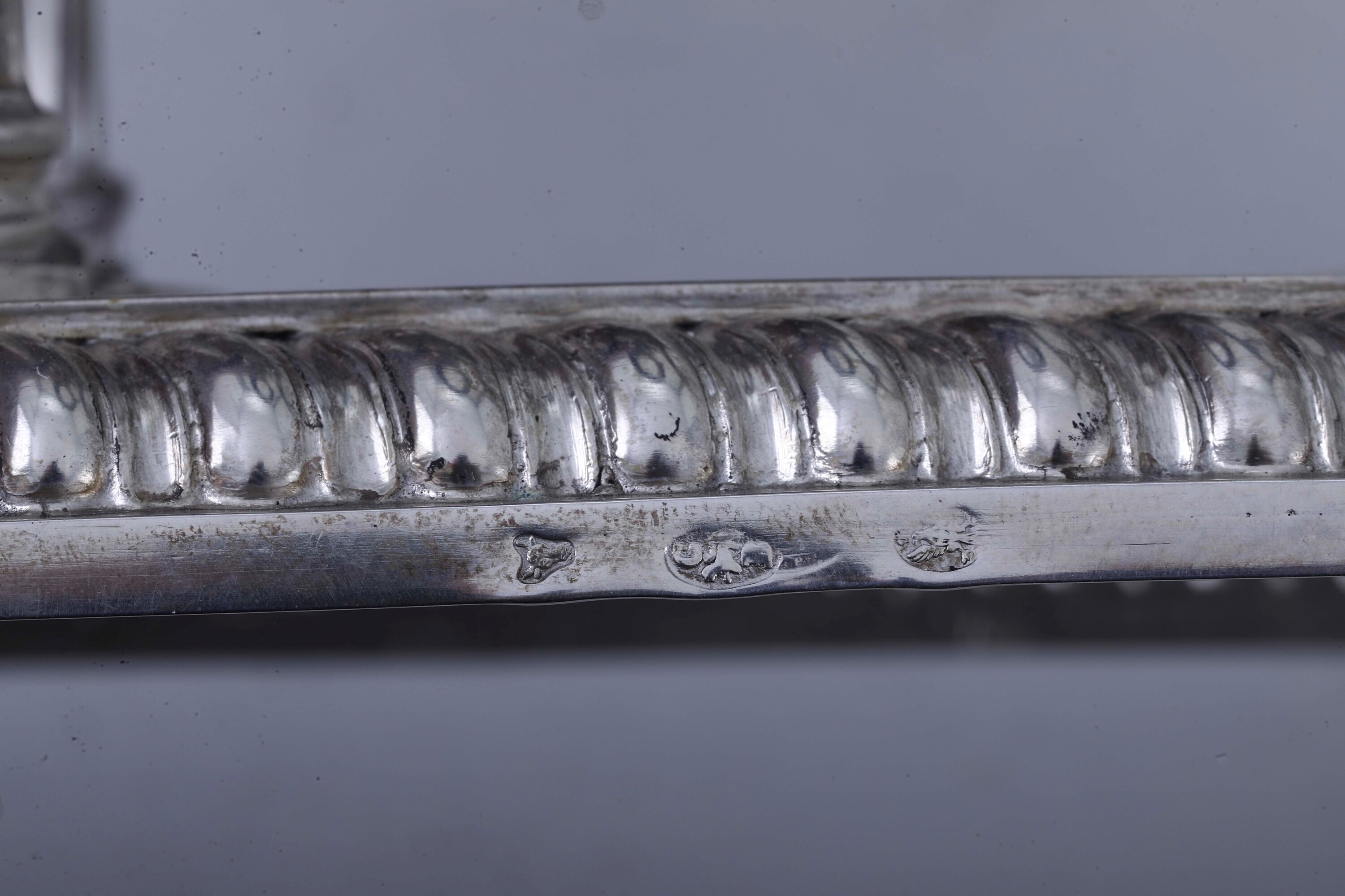 Oliera, Argento fuso e sagomato, Torino XIX secolo