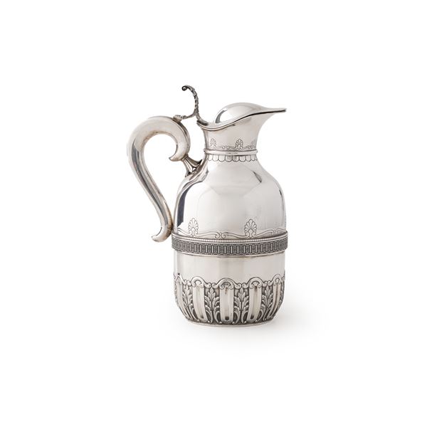 Thermos. Argenteria italiana del XX secolo. Argenteria milanese del XX secolo, argentiere FIAM, per Faccioli