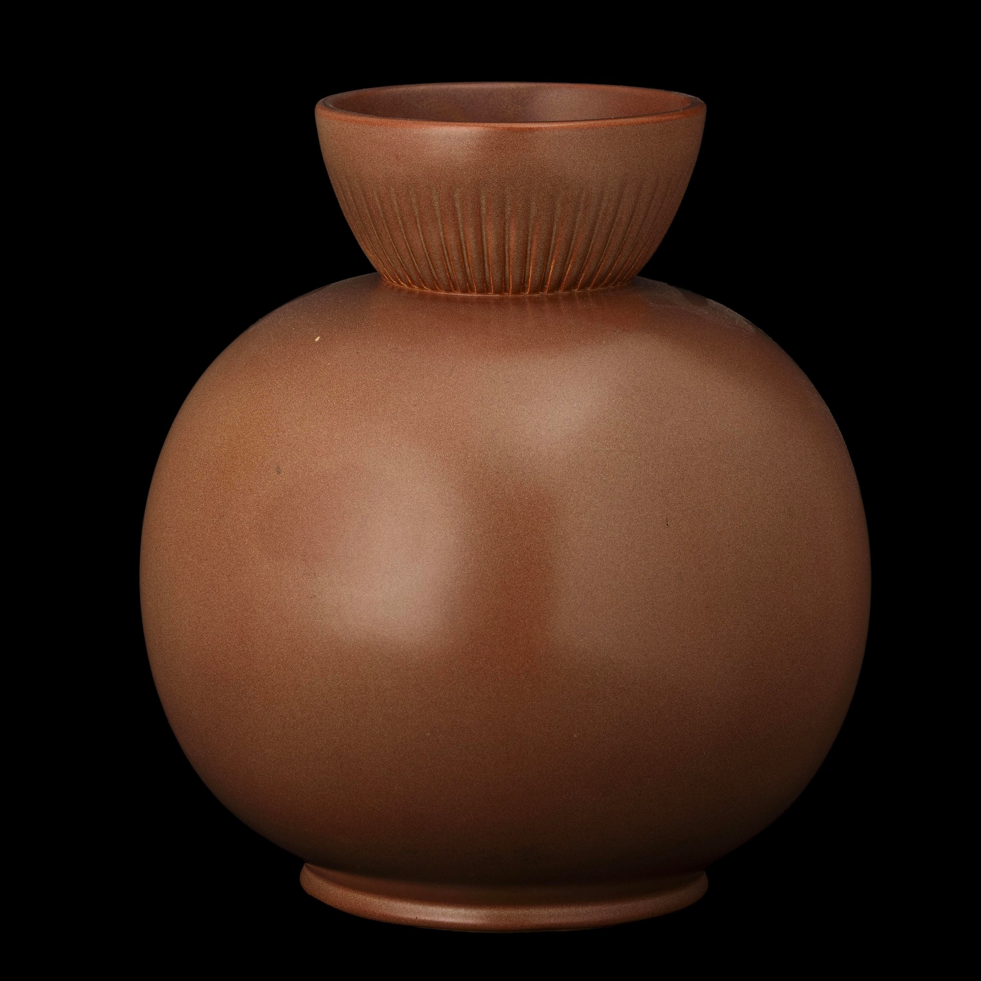 Giovanni Gariboldi - Vaso San Cristoforo (Milano, 1945 ca.) in terraglia a colaggio