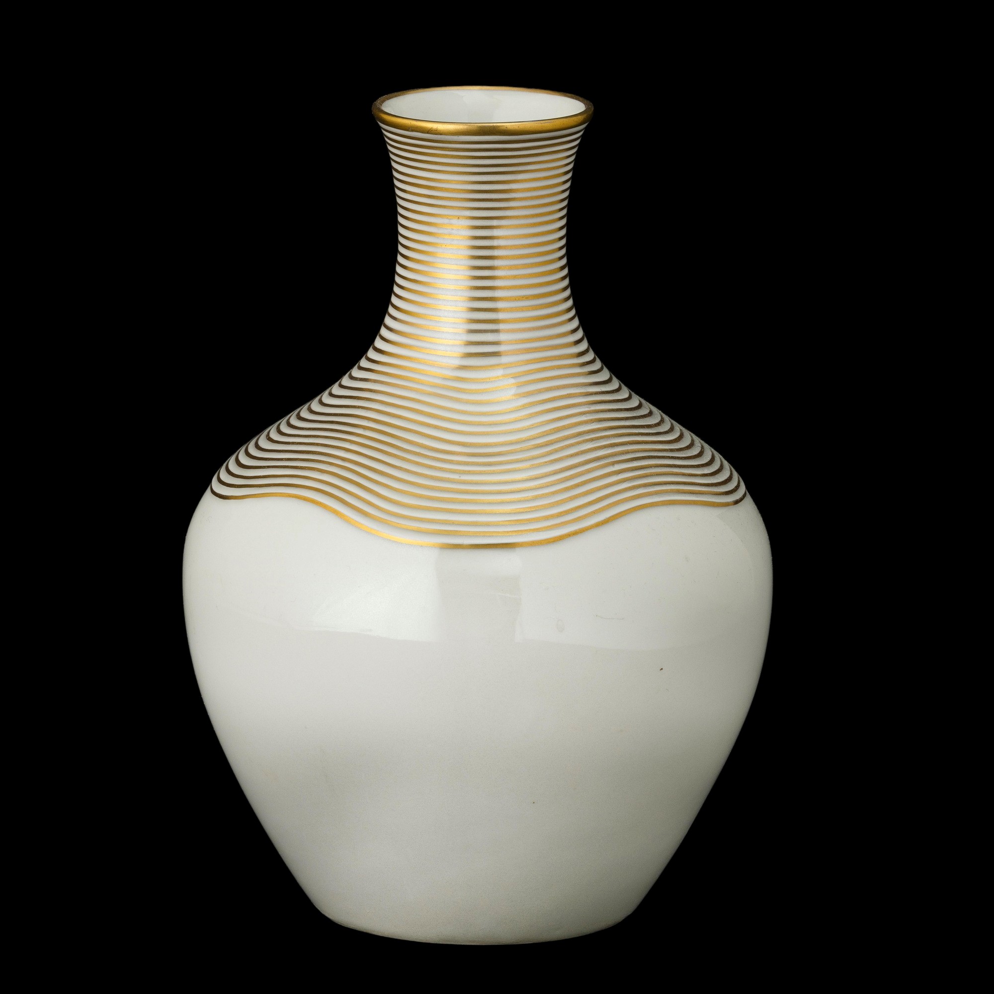 Giovanni Gariboldi - Vaso a balaustro in porcellana, Sesto Fiorentino (1935 ca.)