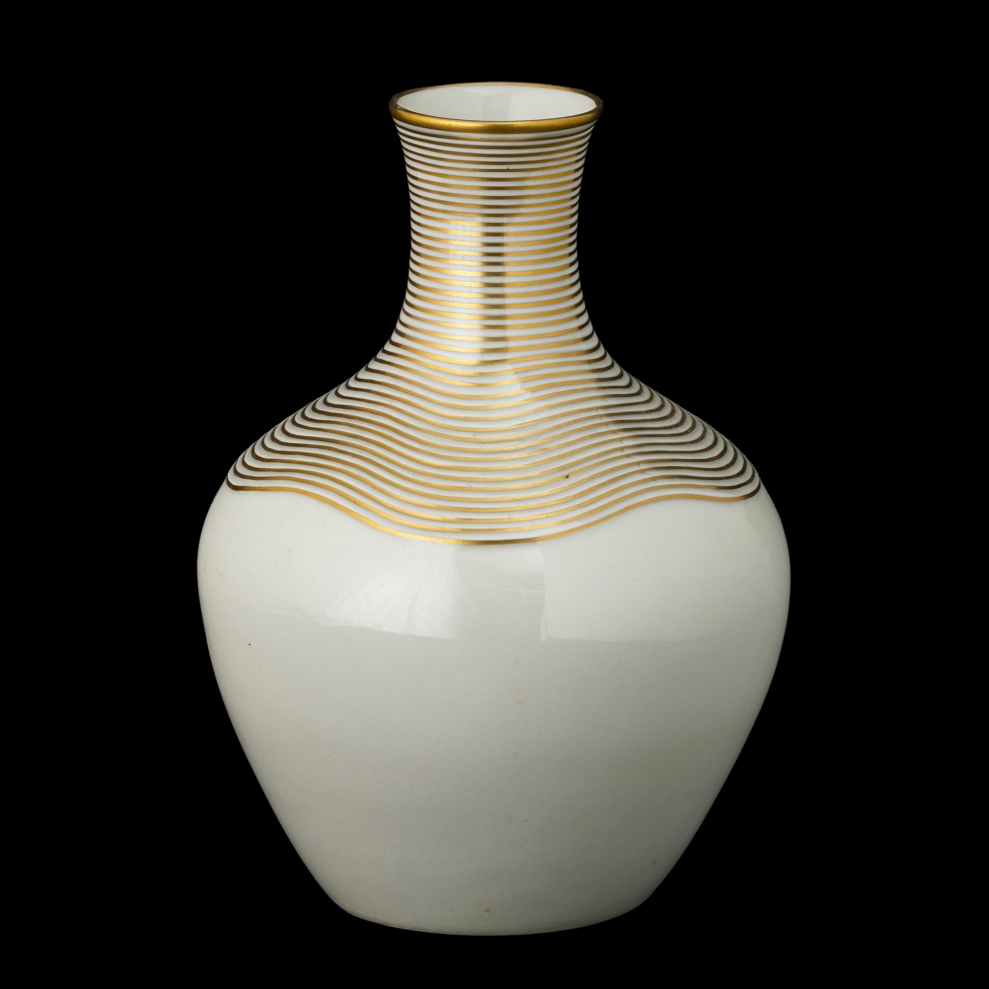 Giovanni Gariboldi - Vaso a balaustro in porcellana, Sesto Fiorentino (1935 ca.)