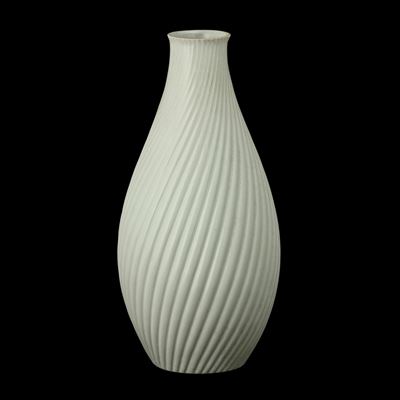Vaso a balaustro in porcellana a smalto celadon