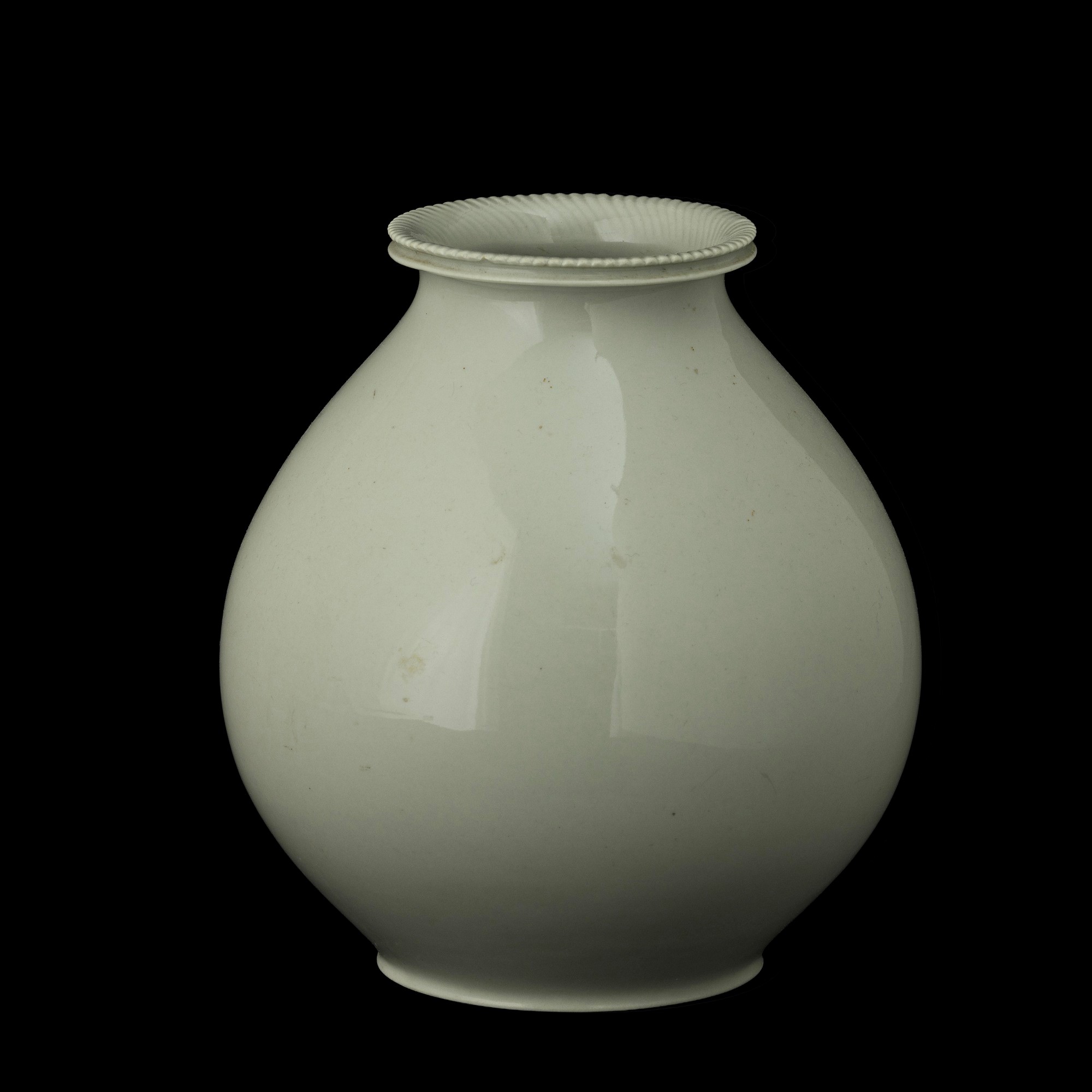 Giovanni Gariboldi - Pittoria di Doccia, Vaso globulare in porcellana a smalto celadon (ca. 1940)