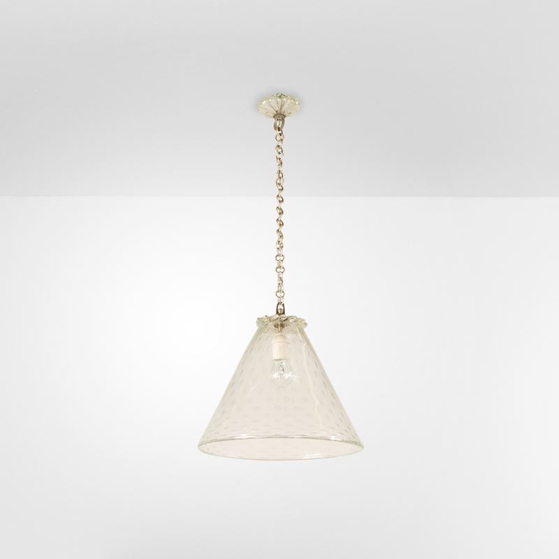 Barovier e Toso : Lampada a sospensione  - Asta Design - Cambi Casa d'Aste