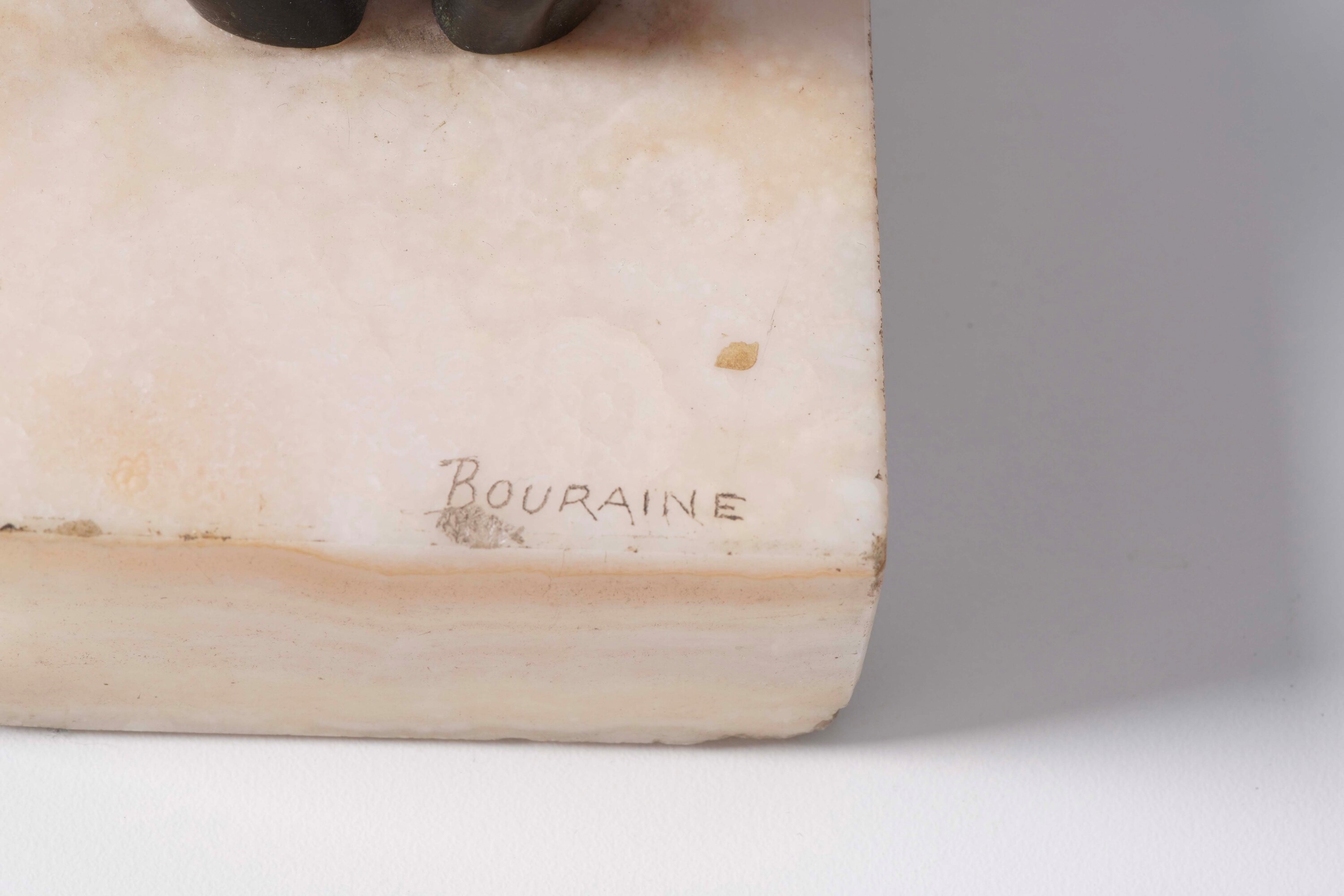 Marcel Bouraine, Tuffatore, scultura in bronzo