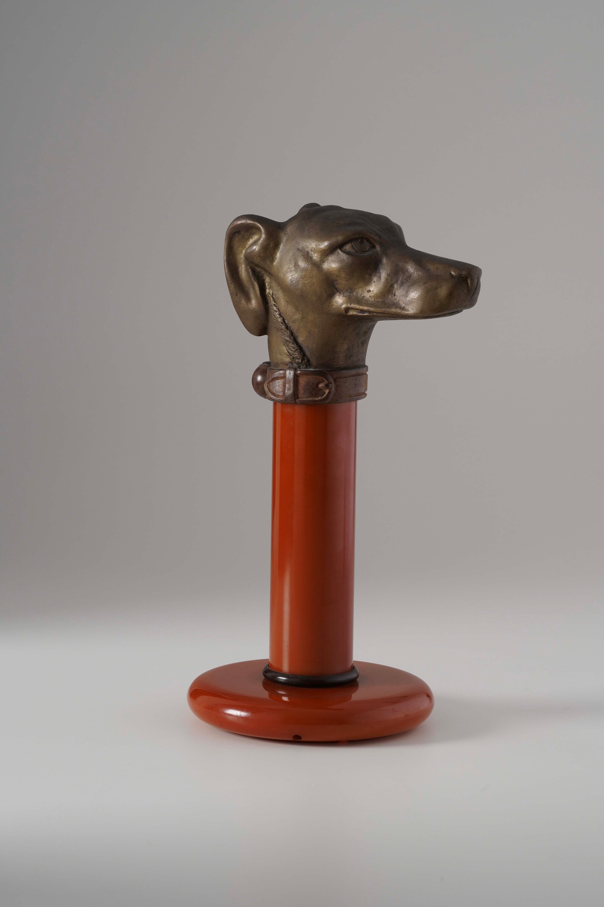 Scultura in bronzo, Testa di levriero