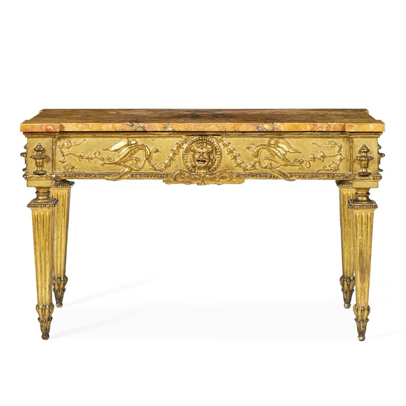 Console neoclassica. Roma fine XVIII secolo  - Auction Italian Mansions - Cambi Casa d'Aste