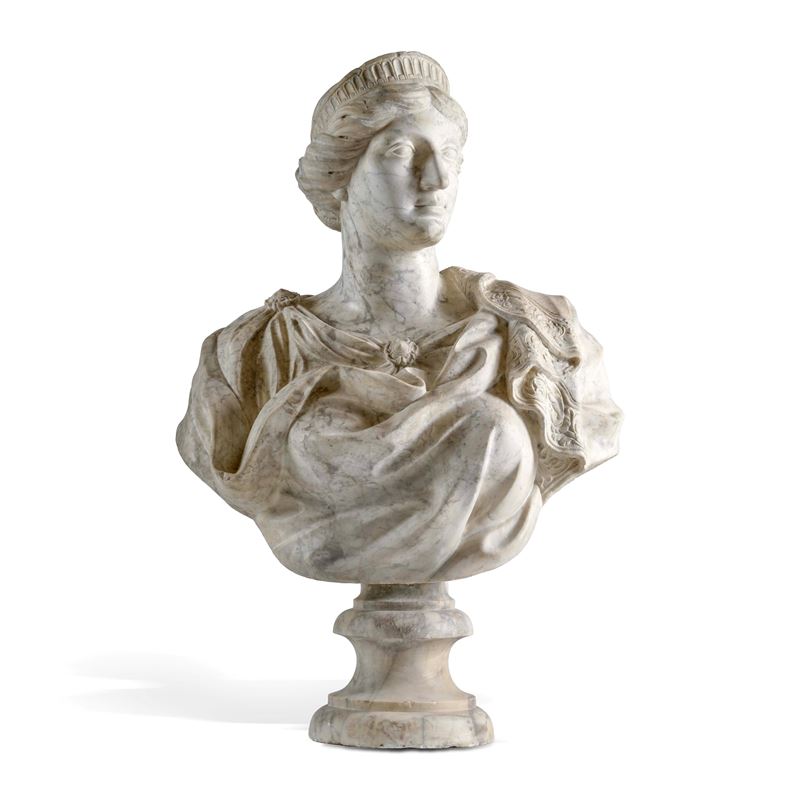 Busto di Diana. Arte neoclassica del XIX secolo  - Asta Dimore Italiane - Cambi Casa d'Aste