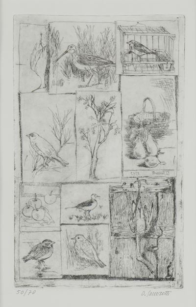 Incisione su carta (Senza titolo), 1973