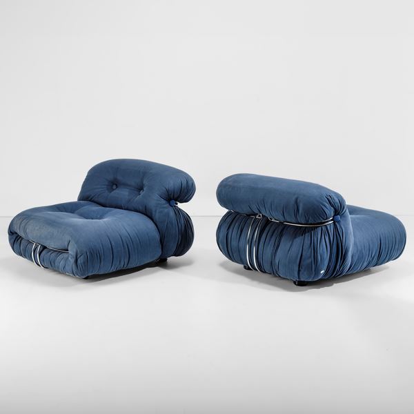Afra e Tobia Scarpa - Due poltrone mod. Soriana