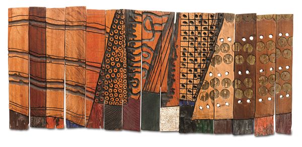El Anatsui - Cloth market Series