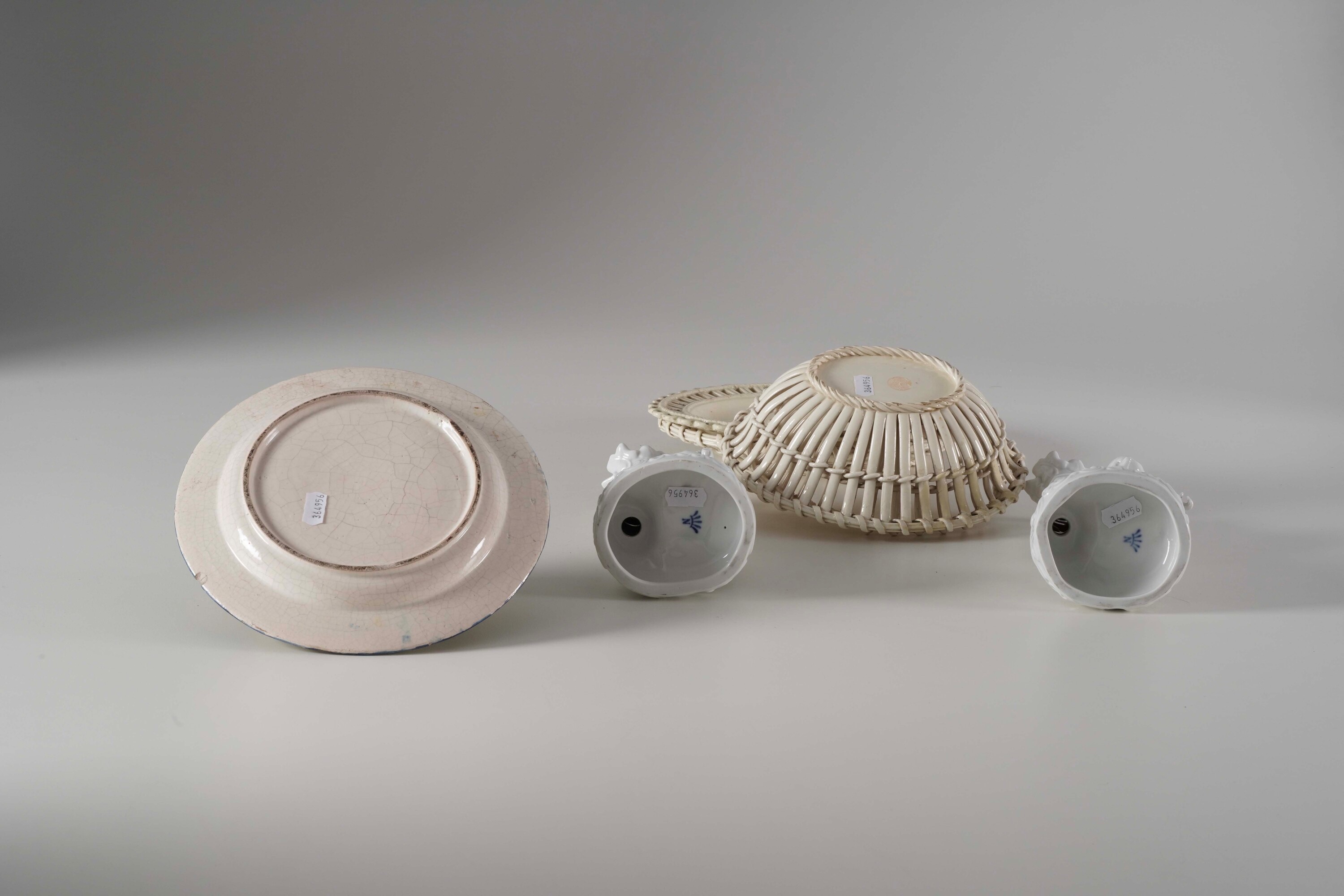 Ceramiche decorative, porcellana e maiolica (XIX-XX secolo)