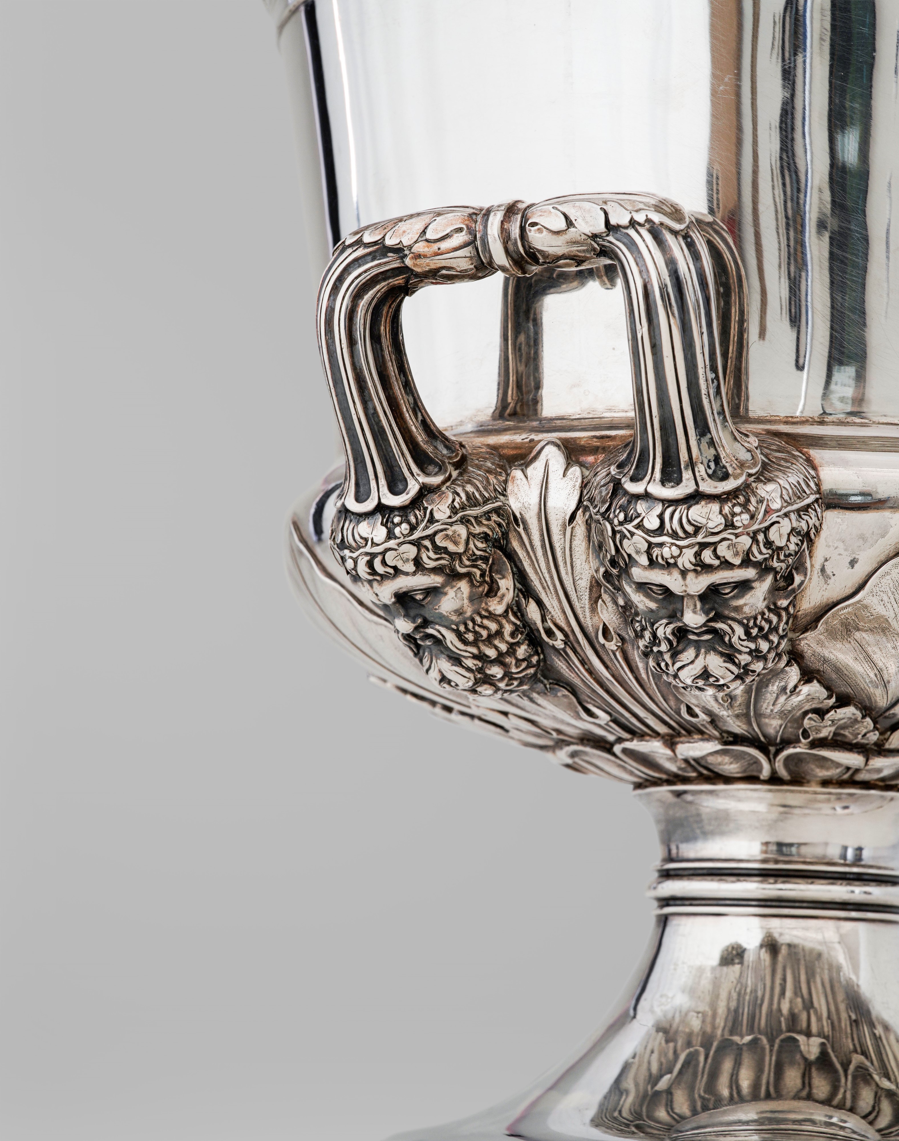 Vaso con coperchio. Londra, 1808-1809. Maestro Argentiere Paul Storr
